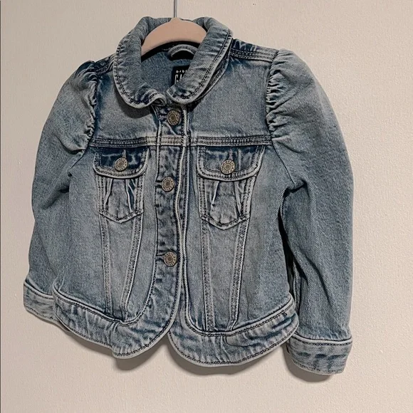 GAP Kids Light Blue Denim Jacket - Picture 2 of 7